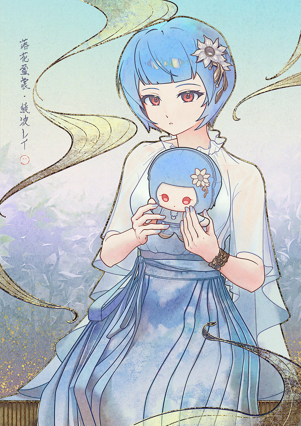 Neon Genesis Evangelion: Neo-Chinese Style Rei (Baby Bangs Version)