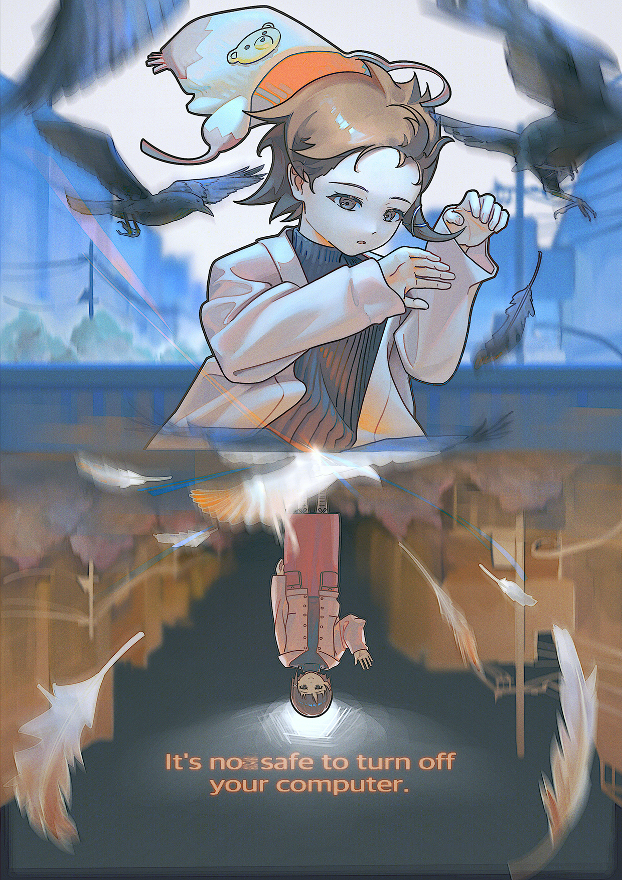 Serial Experiments Lain: It's ~(safe to turn off your computer).