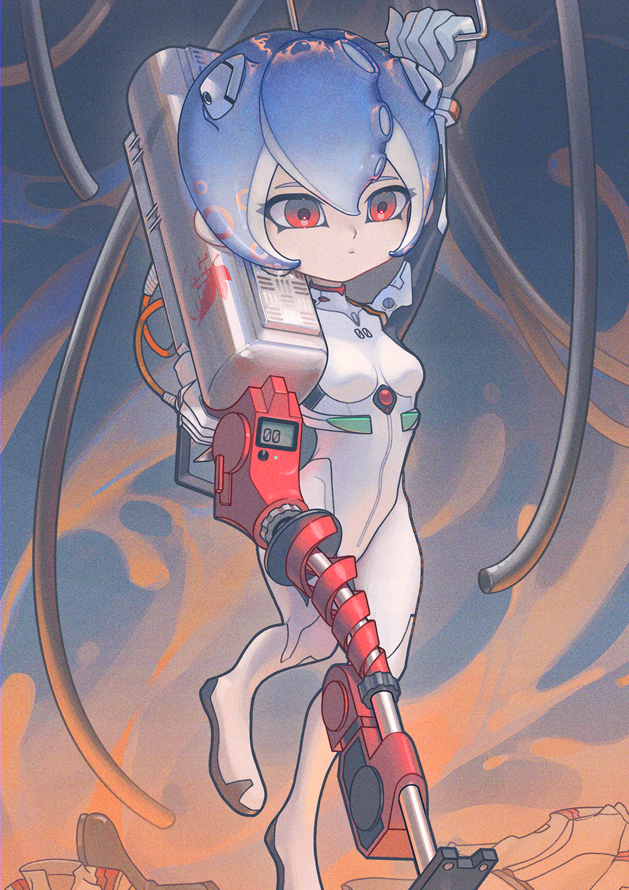 Splatoon × Neon Genesis Evangelion: Octoling Rei